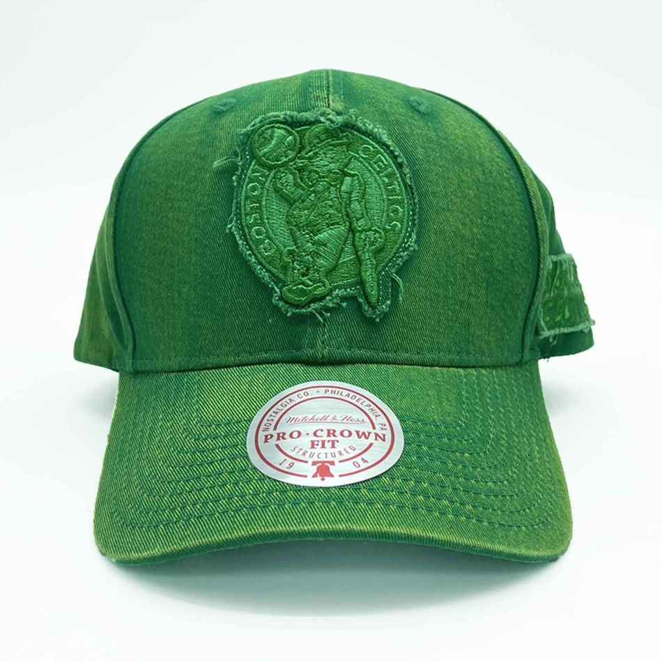 NBA Boston Celtics "Downtown Pro HWC" Snapback Cap (NBA-Kappe) Mitchell & Ness auf FrenchMarket