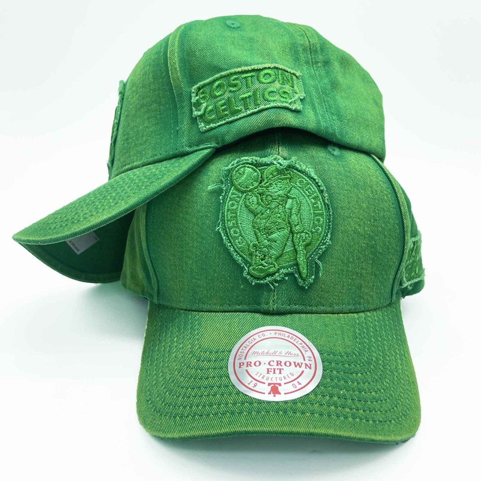NBA Boston Celtics "Downtown Pro HWC" Snapback Cap (NBA-Kappe) Mitchell & Ness auf FrenchMarket