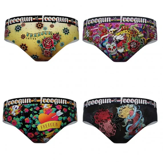 Set of 4 Girls Boxers Fancy (Boxers/Shorty) Freegun on FrenchMarket