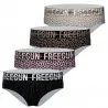 Set of 4 Women's Microfiber Boxers (Boxers) Freegun on FrenchMarket Set of 4 Women's Microfiber Boxers (Boxers) Freegun on FrenchMarket