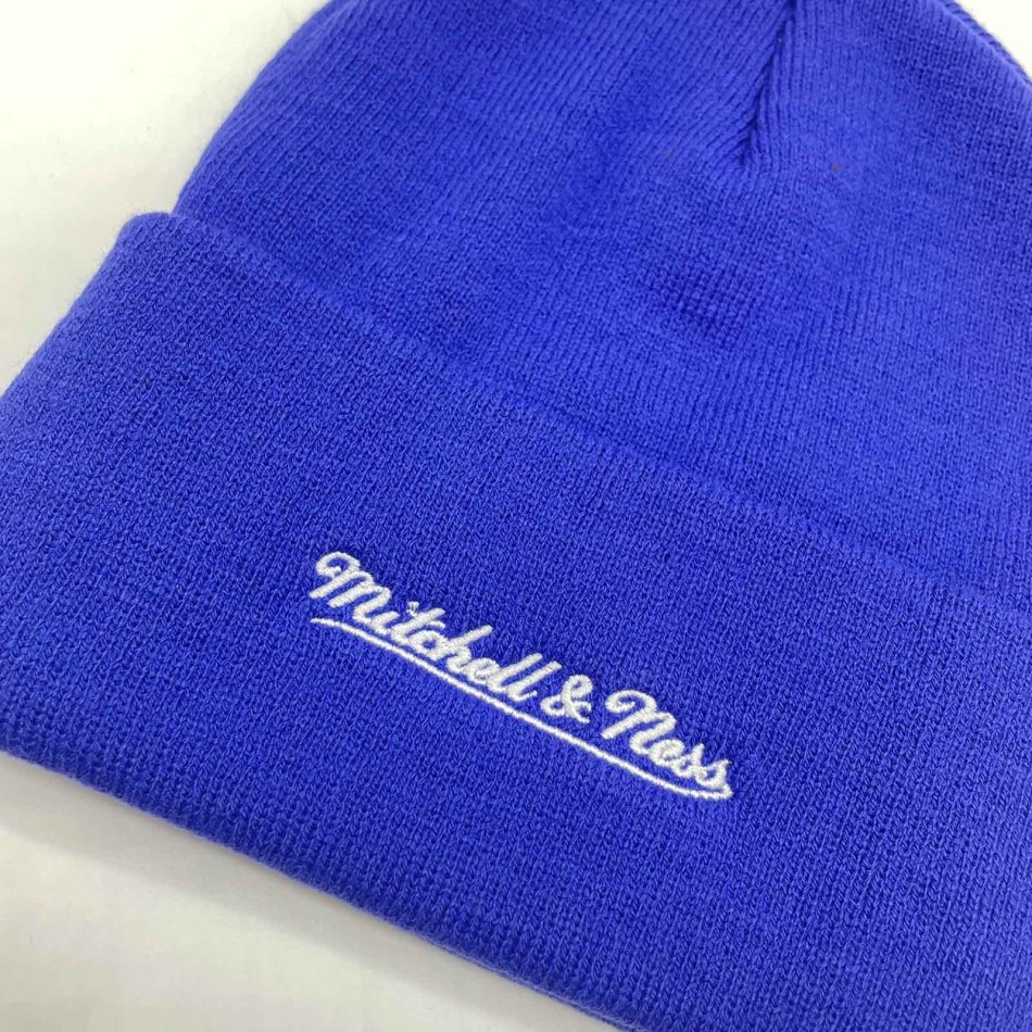 NBA New York Knicks "Core Knit HWC" Mütze (Mützen) Mitchell & Ness auf FrenchMarket