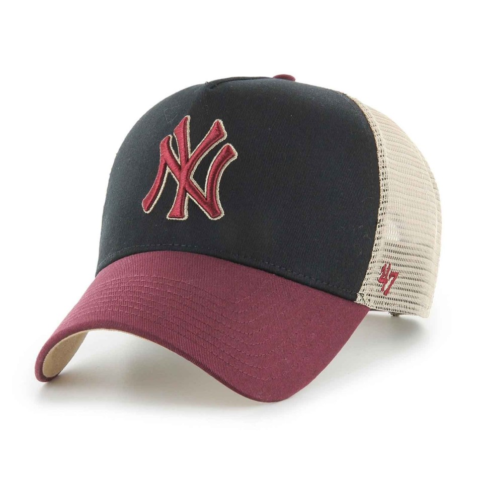 MLB New York Yankees "Ballpark Mesh Offside DT" Trucker Cap (MLB-Kappe) '47 Brand auf FrenchMarket