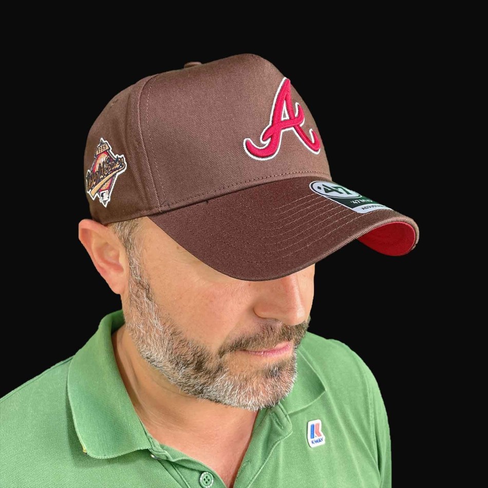 Casquette MLB Atlanta Braves "Sure Shot MVP DT" (Casquette MLB) '47 Brand chez FrenchMarket