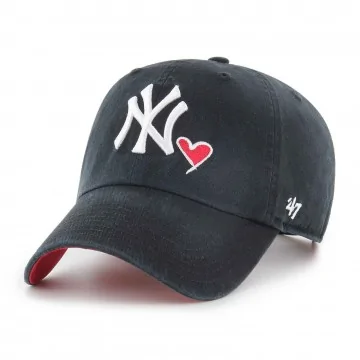 Casquette MLB NY Yankees Clean Up "Icon Love Heart" (Casquette MLB) '47 Brand chez FrenchMarket