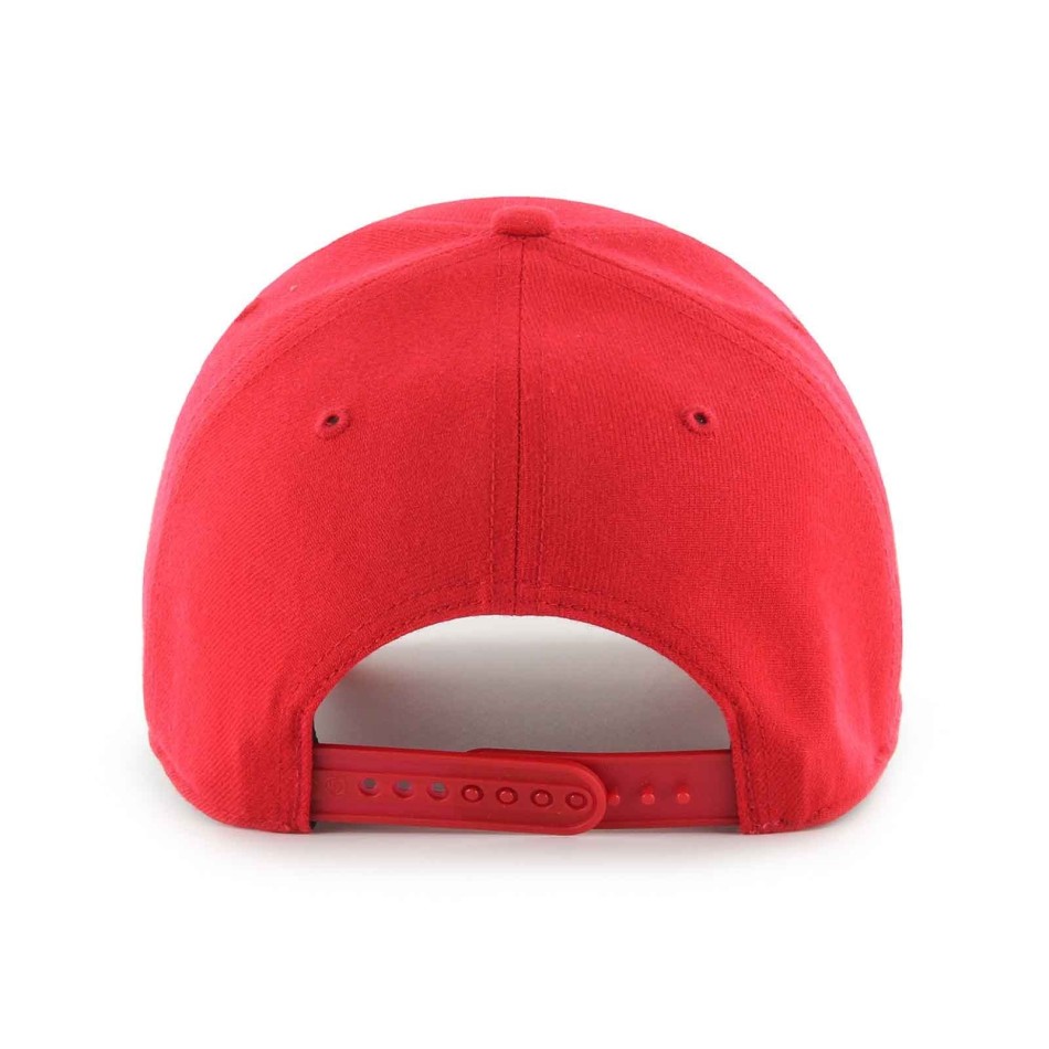 Casquette MLB New York Yankees MVP Snapback Rouge (Casquettes) '47 Brand chez FrenchMarket