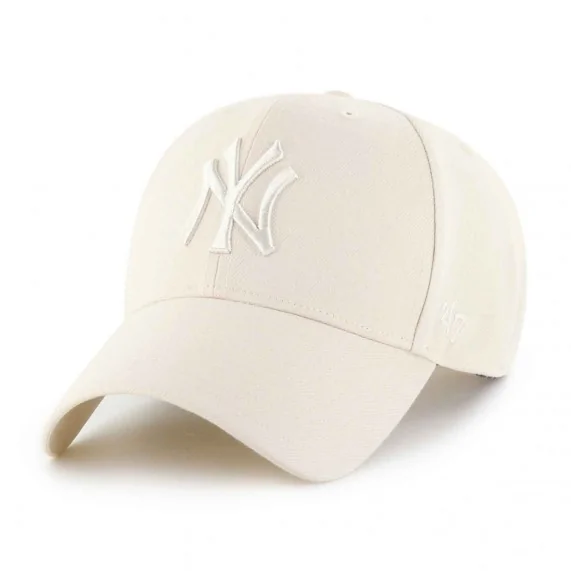 MLB New York Yankees MVP Snapback Cap Crema naturale (Cappellino) '47 Brand chez FrenchMarket