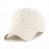 MLB New York Yankees MVP Snapback Cap Crema naturale (Cappellino) '47 Brand chez FrenchMarket