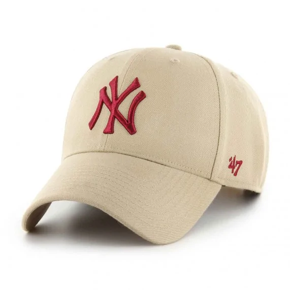 MLB New York Yankees MVP Snapback Cap Beige (Cappellino) '47 Brand chez FrenchMarket MLB New York Yankees MVP Snapback Cap Beige (Cappellino) '47 Brand chez FrenchMarket