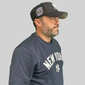 MLB New York Yankees "Burnside Fall" Crew Baseball Sweat Top (Sweaters) '47 Brand on FrenchMarket