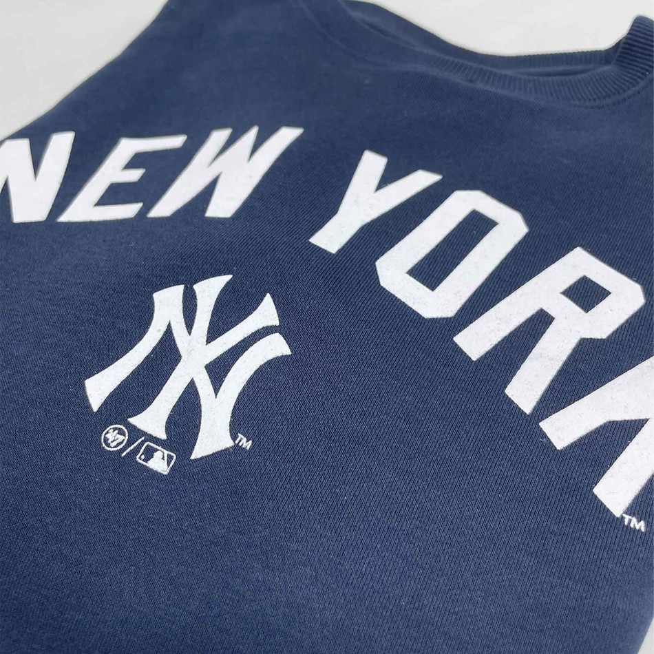 MLB New York Yankees Burnside Fall Sweat - '47 Brand Official French Market