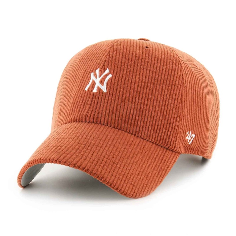 NY Yankees Clean Up "Cord Base Runner" Baseballkappe (MLB-Kappe) '47 Brand auf FrenchMarket