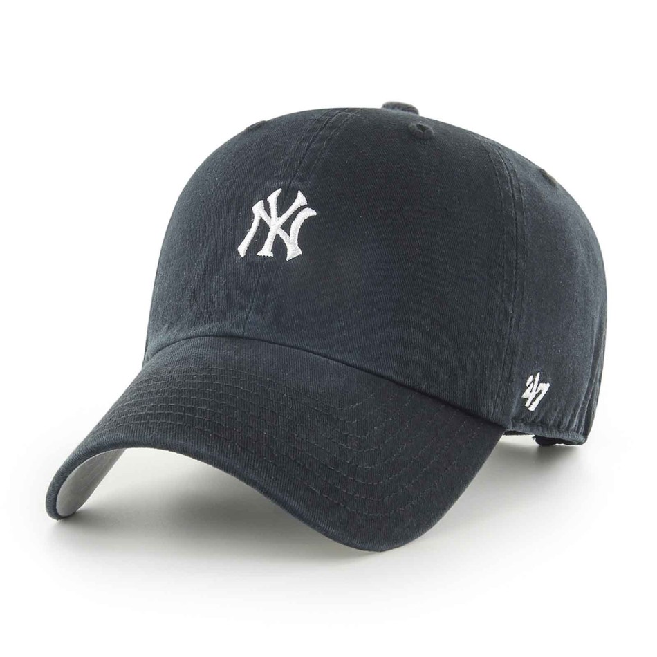 NY Yankees Clean Up "Base Runner" Baseball-Cap (MLB-Kappe) '47 Brand auf FrenchMarket