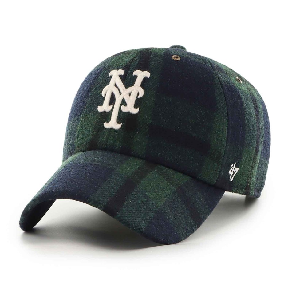 MLB New York Mets keps för skolbarn - '47 Brand | Vintage Tartan Style