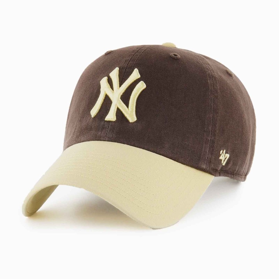 NY Yankees Clean Up "Two Tone" Baseball Cap (MLB-Kappe) '47 Brand auf FrenchMarket
