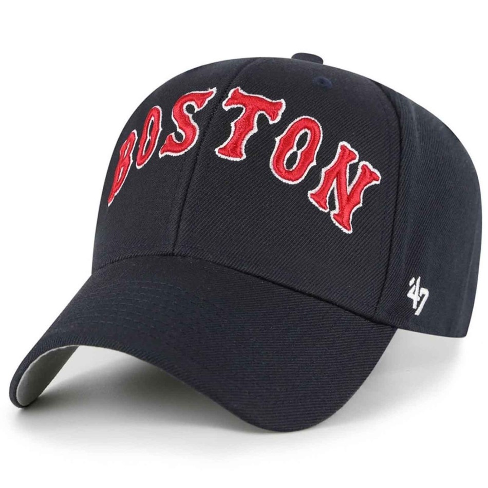 Boston Red Sox Baseball Cap "Script MVP (MLB-pet) '47 Brand chez FrenchMarket
