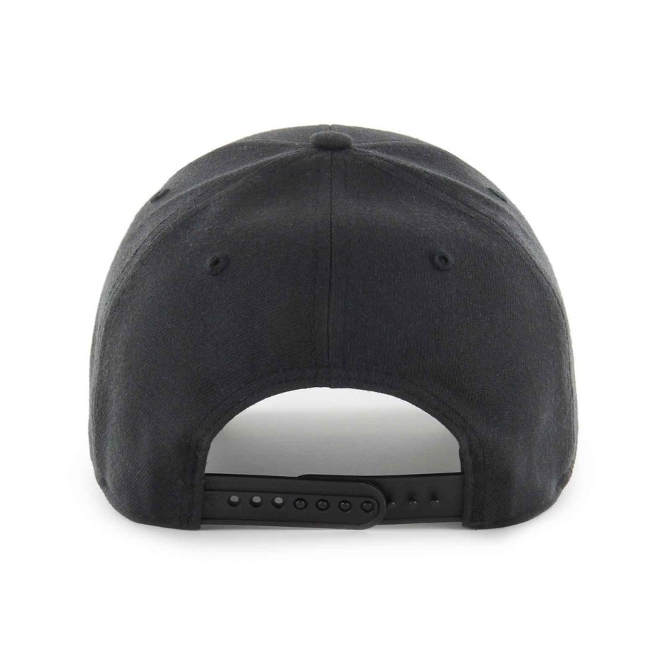 MLB New York Yankees Script MVP Snapback Cap - '47 Brand | Black Tone on Tone