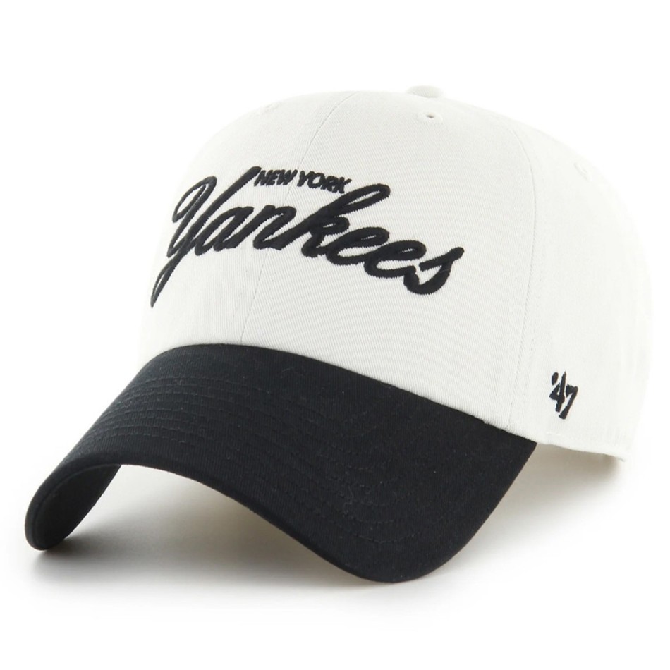MLB New York Yankees Foundational TT Script Clean Up Cap - '47 Brand | Vintage MLB Style