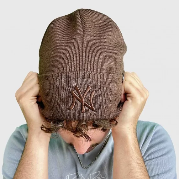 MLB New York Yankees Haymaker Gorro Marrón (Gorros) '47 Brand chez FrenchMarket