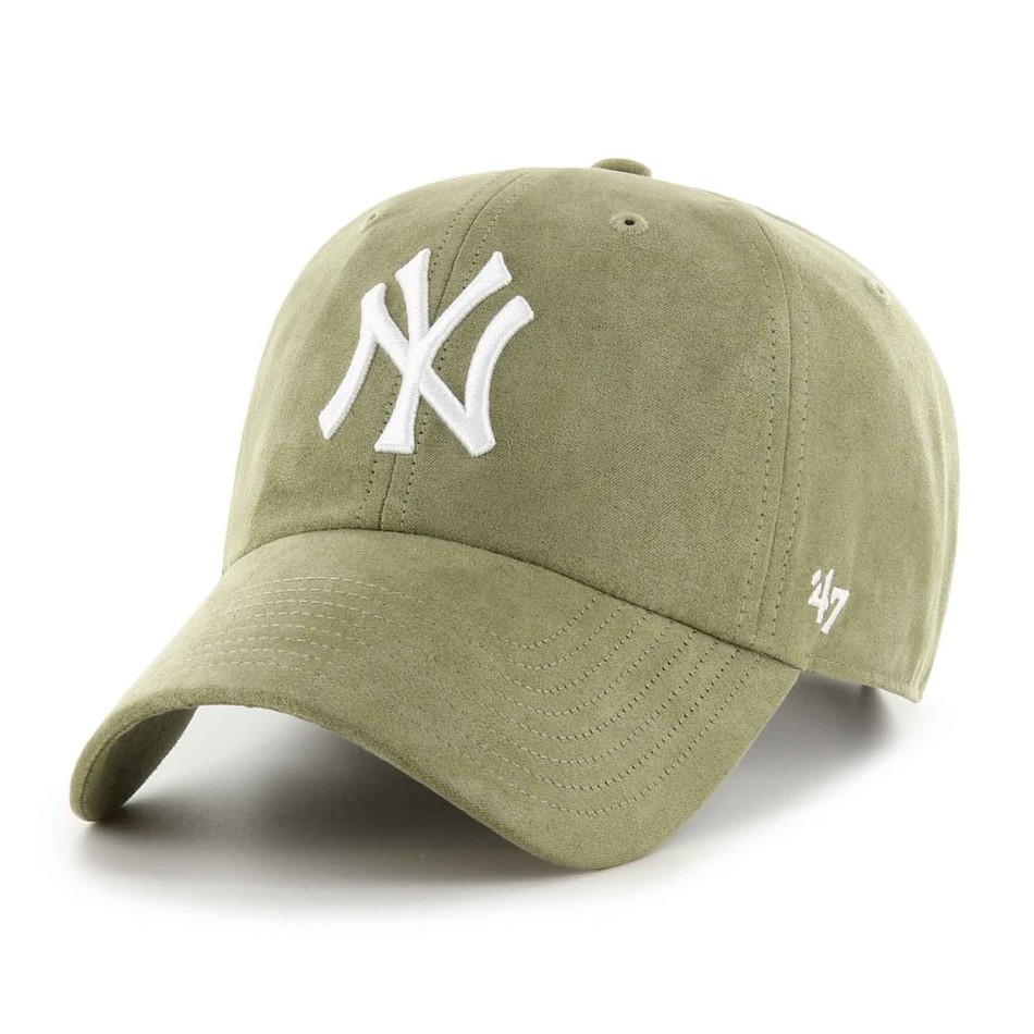 Gorra de béisbol "Ballpark Suede" de los NY Yankees Clean Up (Gorra MLB) '47 Brand chez FrenchMarket