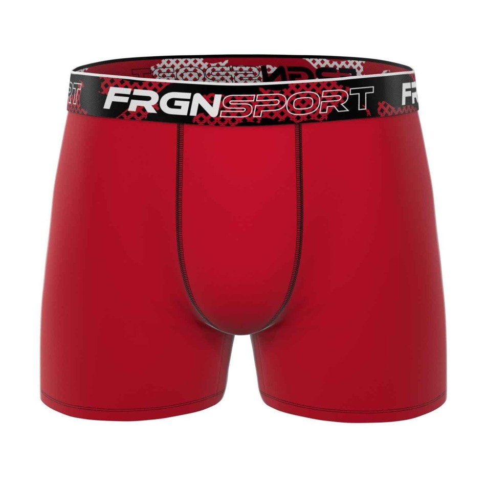 Set van 4 "Dynamik Sport" jongens stretch katoenen boxershorts (Set jongensboxershorts) Freegun chez FrenchMarket
