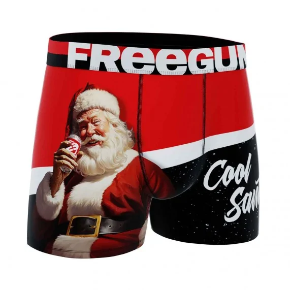 Set di 3 boxer premium da ragazzo Collezione Natale (Confezione di boxer da ragazzo) Freegun chez FrenchMarket