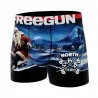Collezione natalizia di boxer premium da uomo (Boxer da uomo) Freegun chez FrenchMarket