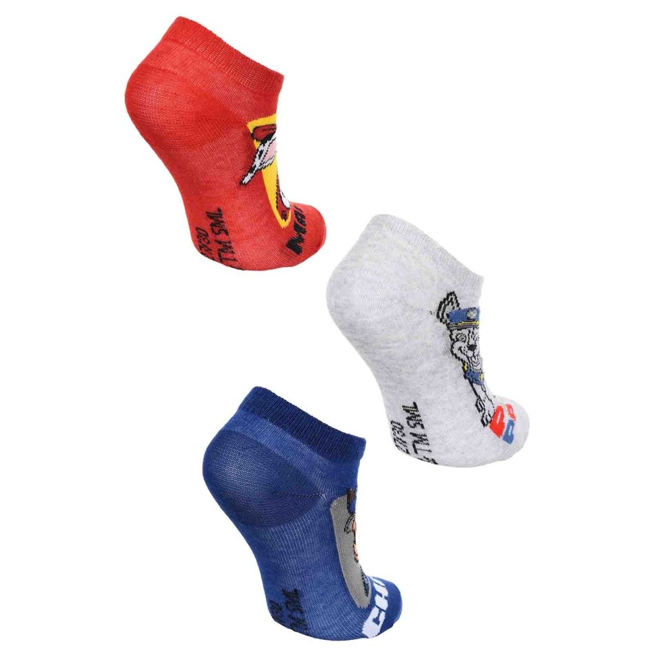 Set of 3 pairs of Paw Patrol boys' socks – Officially licensed (Fantasies) French Market on FrenchMarket