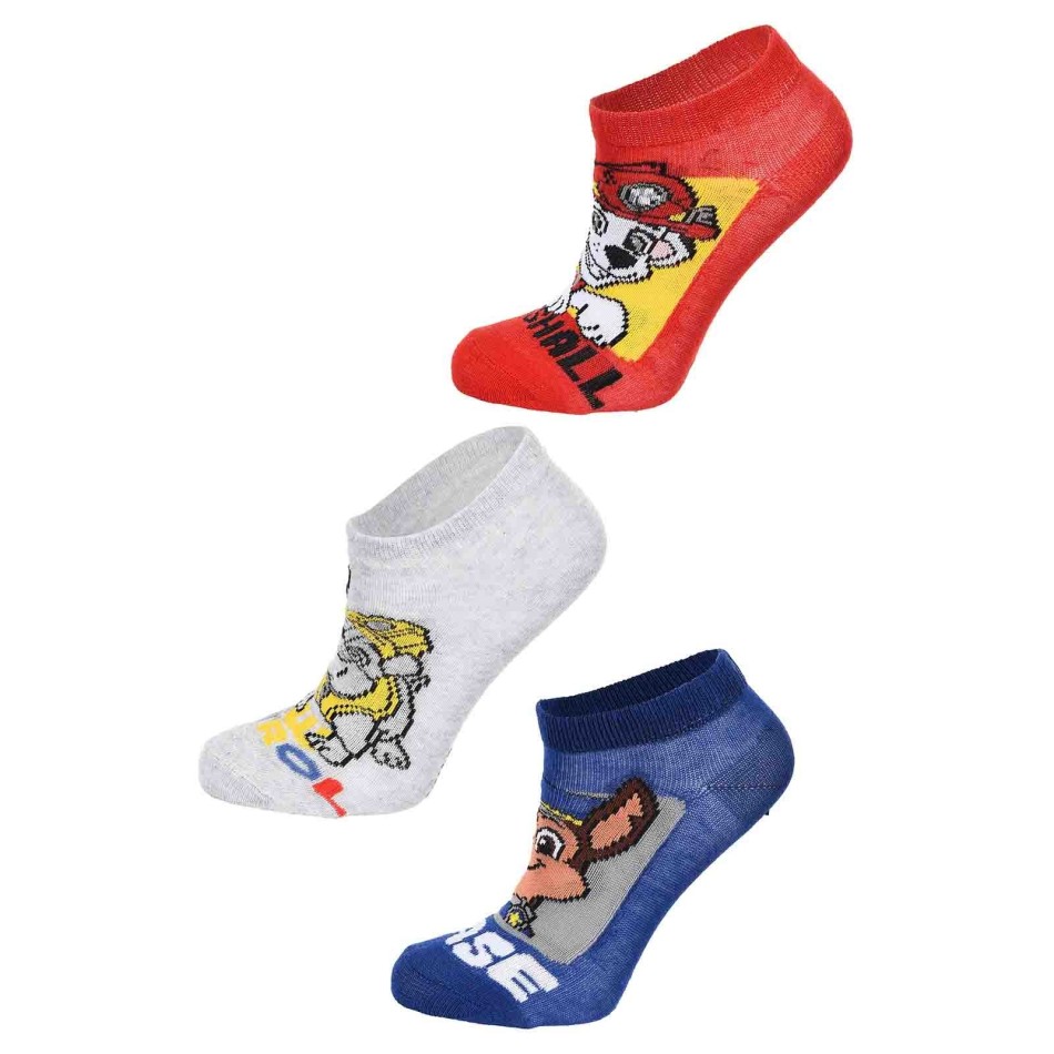 Set of 3 pairs of Paw Patrol boys' socks – Officially licensed (Fantasies) French Market on FrenchMarket