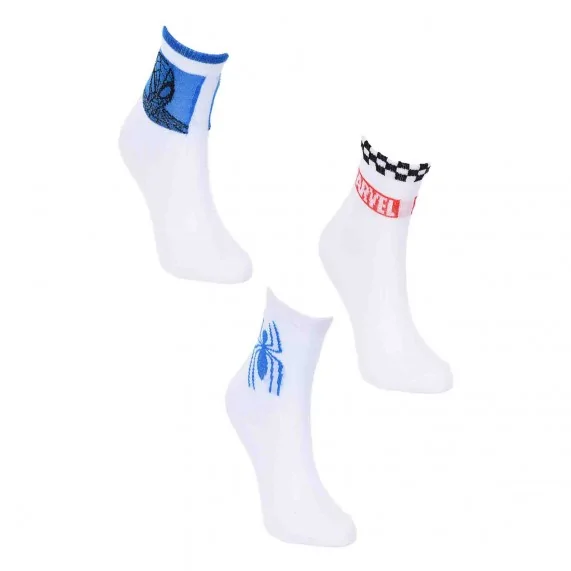 Set of 3 pairs of MARVEL "Spider-Man" Boy Socks (Fantasies) French Market on FrenchMarket Set of 3 pairs of MARVEL "Spider-Man" Boy Socks (Fantasies) French Market on FrenchMarket