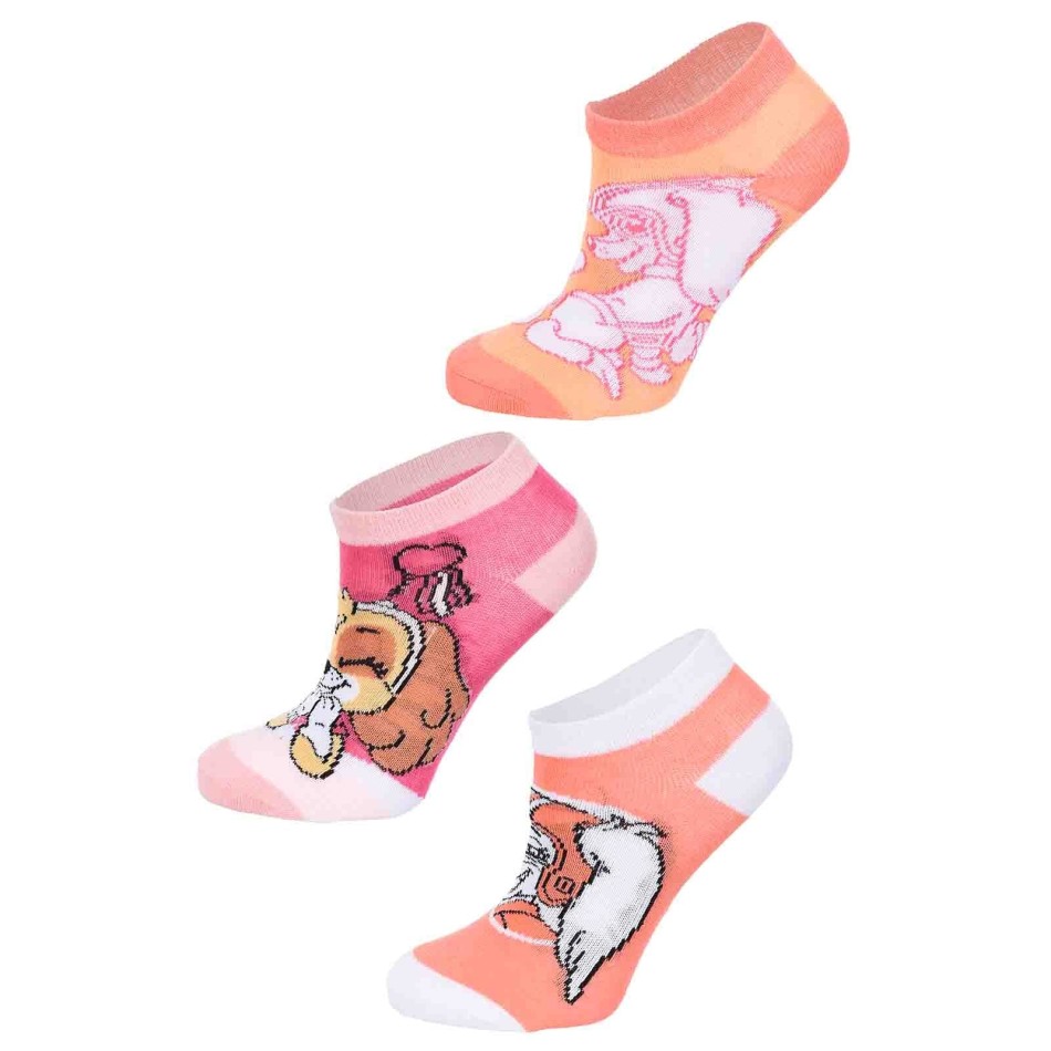 Set om 3 Paw Patrol flickstrumpor - Skye & Everest - Officiell licens