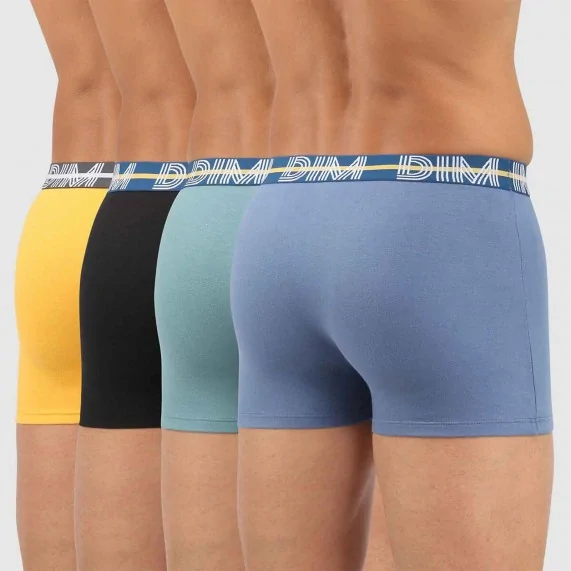 4er-Pack Boxershorts für Männer "Mix & Powerfull" (Boxershorts für Männer) Dim auf FrenchMarket