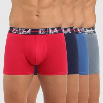Set di 4 boxer uomo Mix & Powerfull (Boxer da uomo) Dim chez FrenchMarket