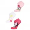 Disney Girl "Minnie Mouse" 3-Pair Sock Set (Socks) French Market on FrenchMarket