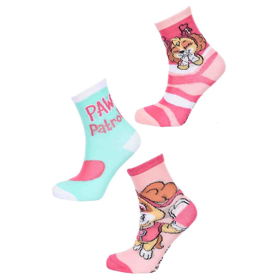 Lot de 3 Paires de Chaussettes Fille La Pat' Patrouille (Chaussettes) French Market chez FrenchMarket