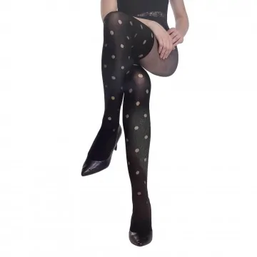 High Socks effect panty met stippen (Edele panty's) French Market chez FrenchMarket