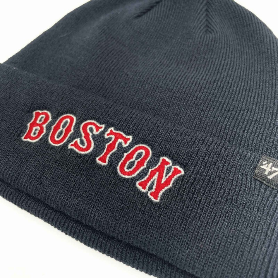 47 Brand Boston Red Sox Navy Beanie - Official MLB