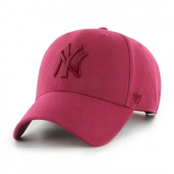 Casquette MLB New York Yankees MVP Snapback Rouge (Casquettes) '47 Brand chez FrenchMarket
