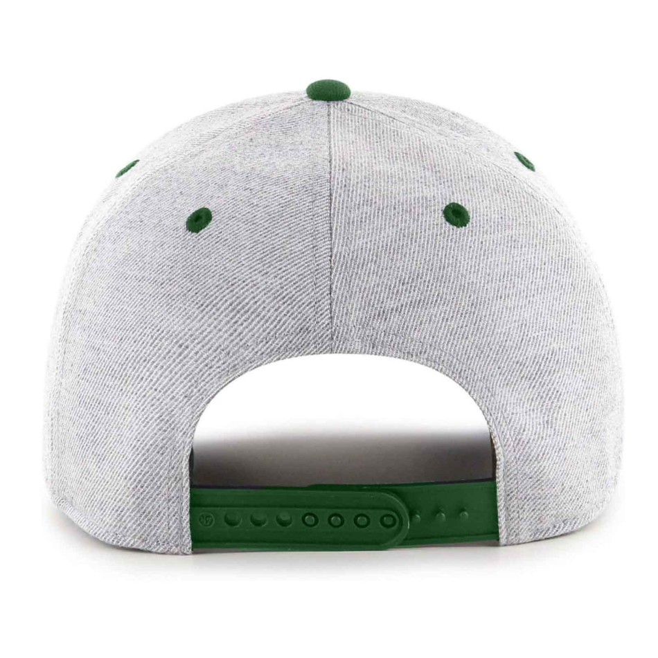 47 Brand Baseball Cap Grey Oakland Athletics Storm Cloud DP