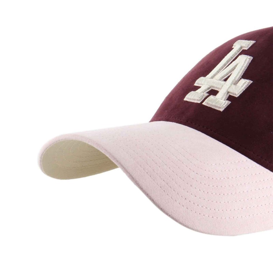 MLB LA Dodgers "UltraSuede MVP DT" Bordeaux/Rosa keps - '47 Brand Official