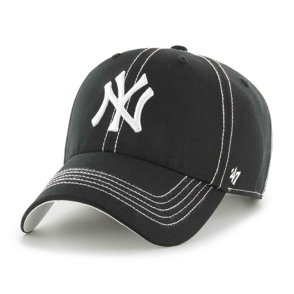 Casquette Baseball NY Yankees Clean Up "Contrast Stitch" (Casquette MLB) '47 Brand chez FrenchMarket