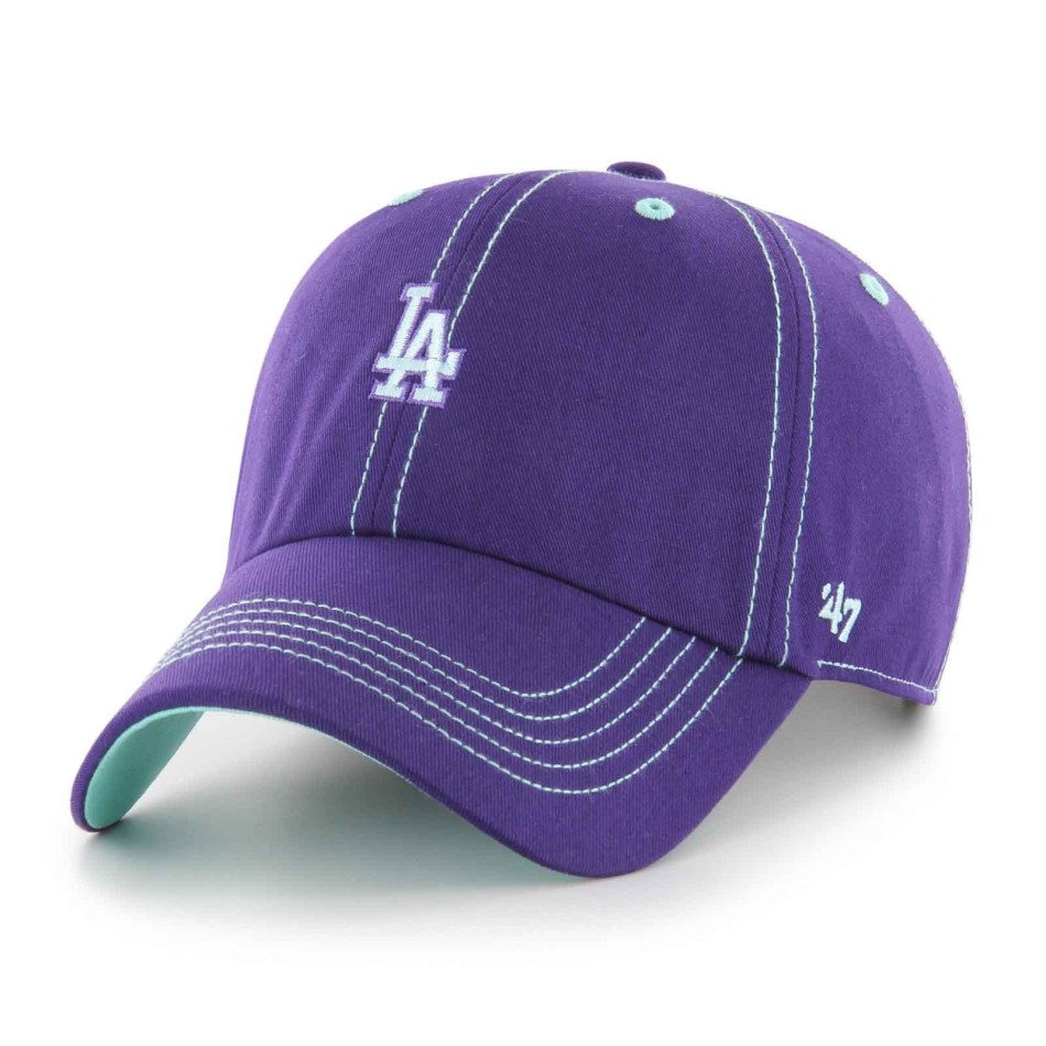Casquette Baseball MLB Los Angeles Dodgers Clean Up "Contrast Stitch"
