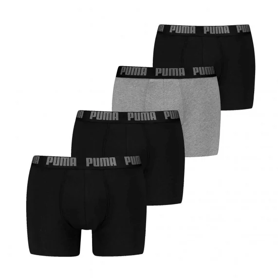 4er-Pack Boxershorts für Männer aus Bio-Baumwolle "Everyday" (Boxershorts für Männer) PUMA auf FrenchMarket