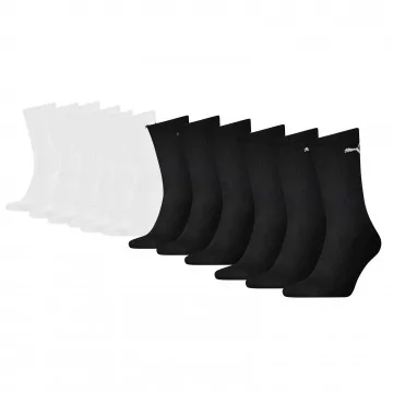 Lot de 12 Paires de Chaussettes Sport Crew (Chaussettes de sport) PUMA chez FrenchMarket