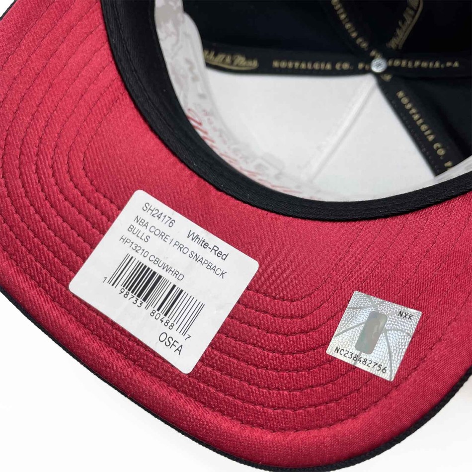 Chicago Bulls Snapback Cap Mitchell & Ness | Core I Pro