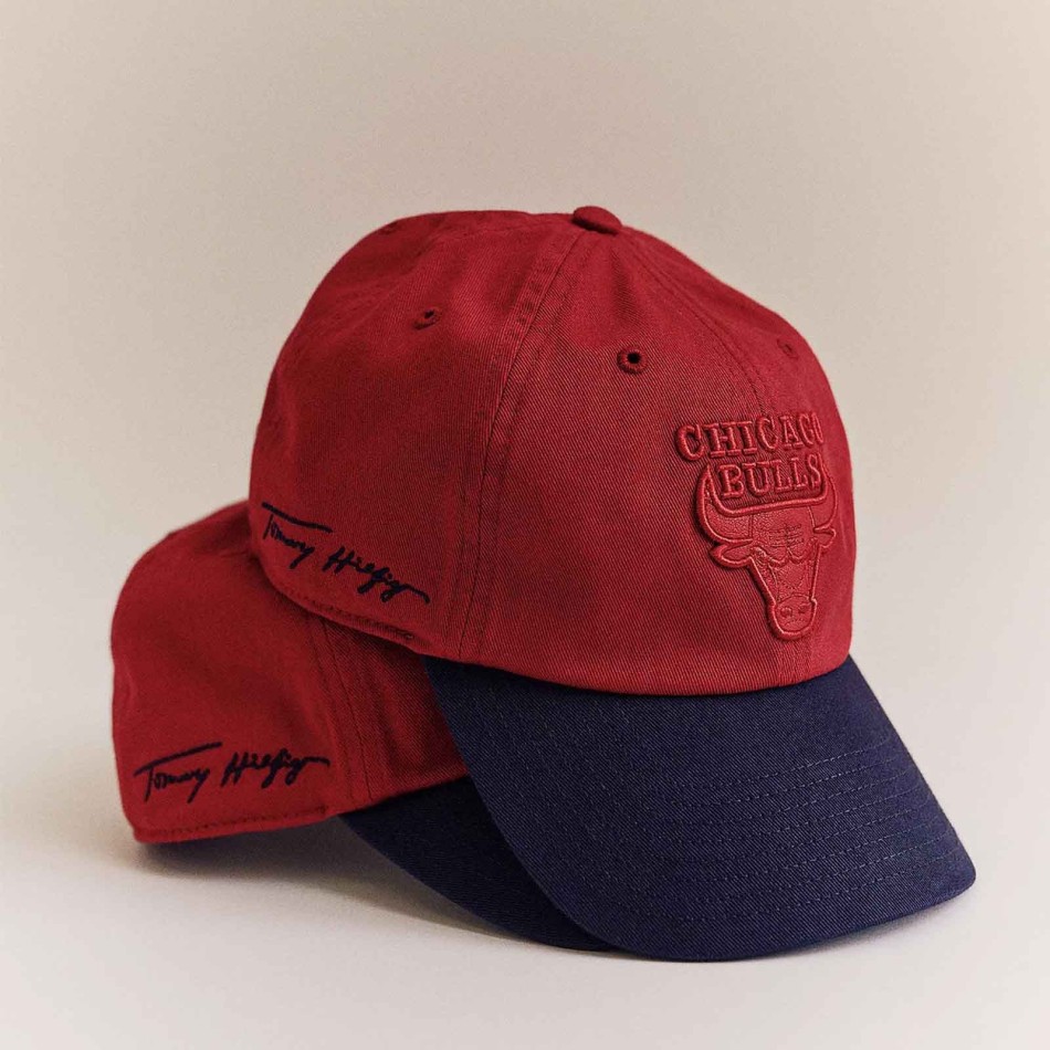 47 x Tommy Hilfiger x NBA Chicago Bulls Courtside Clean Up keps