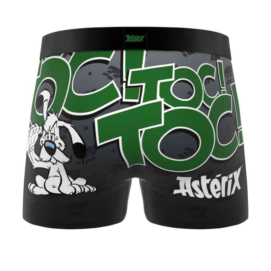FREEGUN Boxer da uomo in microfibra "Dogmatix" Licenza ufficiale Asterix