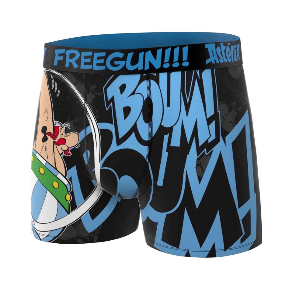FREEGUN "Obélix" Microvezel Heren Boxerslip Asterix Licentie