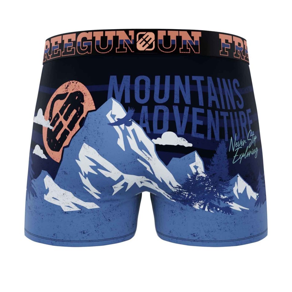 Men's Microfibre Boxer Freegun Wild Winter | Comfort & Style