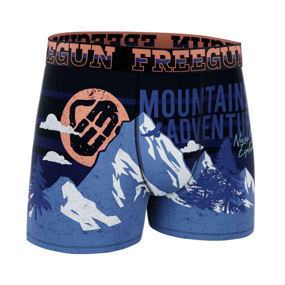 Boxer Herren Microfaser Freegun Wild Winter | Komfort & Style