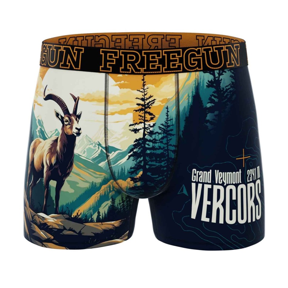Boxer Herren Microfaser Freegun Wild Winter | Komfort & Style